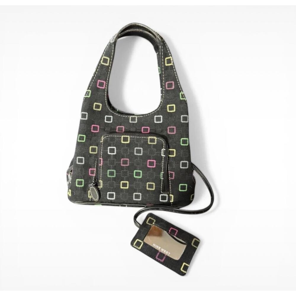 Nine West Vintage 90s Y2K Mini Hobo 3
compartment bag (Bin B)